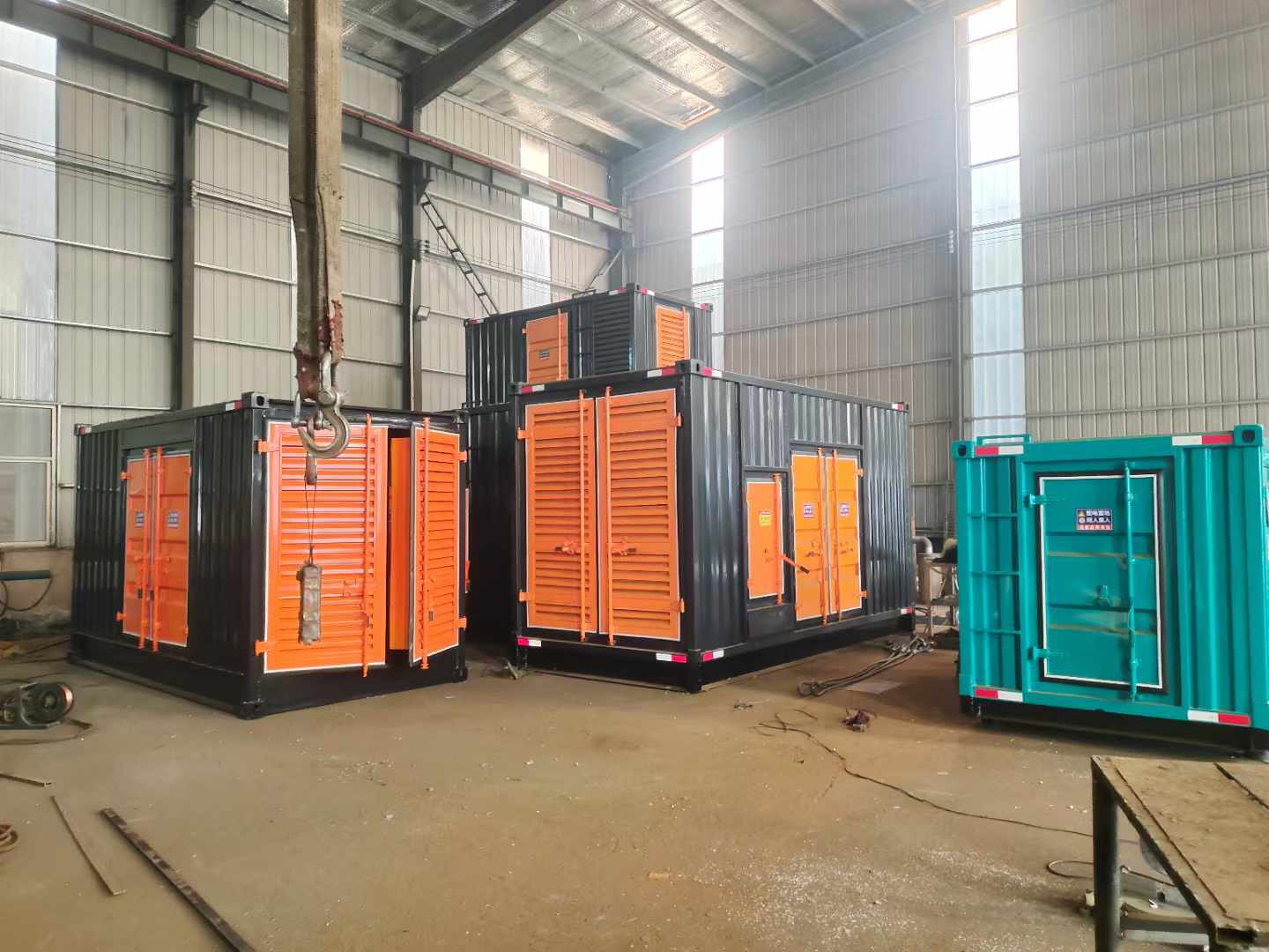 卓资500kw柴油发电机组可以带动多少功率设备?