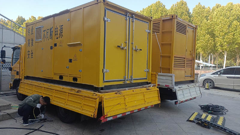 卓资柴油发电机组和UPS电源配合使用时的注意事项
